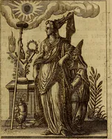 Picture 44 of 53 from Historia deorum fatidicorum, vatum, sibyllarum, phoebadum, apud priscos illustrium : cum eorum iconibus : praeposita est disertatio de divinatione et oraculis (1675), leaf 220