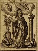 Picture 48 of 53 from Historia deorum fatidicorum, vatum, sibyllarum, phoebadum, apud priscos illustrium : cum eorum iconibus : praeposita est disertatio de divinatione et oraculis (1675), leaf 230