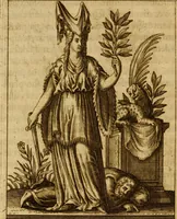 Picture 52 of 53 from Historia deorum fatidicorum, vatum, sibyllarum, phoebadum, apud priscos illustrium : cum eorum iconibus : praeposita est disertatio de divinatione et oraculis (1675), leaf 245