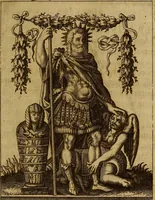 Picture 12 of 53 from Historia deorum fatidicorum, vatum, sibyllarum, phoebadum, apud priscos illustrium : cum eorum iconibus : praeposita est disertatio de divinatione et oraculis (1675), leaf 68