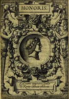 An illustration from Deorvm dearvmqve capita, ex antiquis numismatibus Abrahami Ortelii collecta et historica narratione illustrata a Francisco Sweertio (1602)