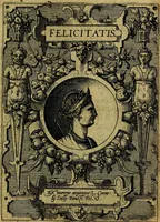 An illustration from Deorvm dearvmqve capita, ex antiquis numismatibus Abrahami Ortelii collecta et historica narratione illustrata a Francisco Sweertio (1602)