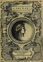 An illustration from Deorvm dearvmqve capita, ex antiquis numismatibus Abrahami Ortelii collecta et historica narratione illustrata a Francisco Sweertio (1602)