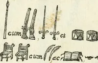 An illustration from De pace inter hispaniarum et galliarum reges habita : panegyrica dictio (1660)