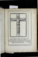 An illustration from De particula ex pretioso et viuifico ligno sacratissimae crucis Saluatoris Iesu Christi desumpta : sacris imaginibus et elogijs eodem ligno incisis insignita, et in Apostolico Sacrario asseruata commentarius (1609)
