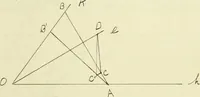 An illustration from The dependence of Euklid's propositions upon his axioms and postulates (1907)