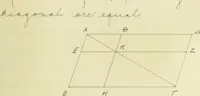An illustration from The dependence of Euklid's propositions upon his axioms and postulates (1907)
