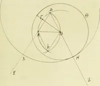 An illustration from The dependence of Euklid's propositions upon his axioms and postulates (1907)