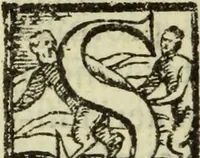 An illustration from De pestilentia Hieronymi Mercurialis Foroliuiensis medici praeclarissimi lectiones habitae Patauii M.D.LXXVII mense Ianuarii : in quibus de peste in vniuersum, praesertim vero de Veneta, & Patauina, singulari quadam eruditione tractatur (1577)