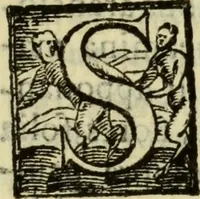 An illustration from De pestilentia Hieronymi Mercurialis Foroliuiensis medici praeclarissimi lectiones habitae Patauii M.D.LXXVII mense Ianuarii : in quibus de peste in vniuersum, praesertim vero de Veneta, & Patauina, singulari quadam eruditione tractatur (1577)