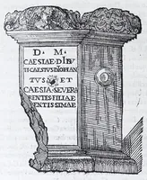 Picture 11 of 53 from De prisca Caesiorvm gente Io. Baptistae Fonteii primionis commentariorvm libri dvo : cvm Ivlii Iacobonii appendice (1582), leaf 150