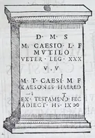 Picture 14 of 53 from De prisca Caesiorvm gente Io. Baptistae Fonteii primionis commentariorvm libri dvo : cvm Ivlii Iacobonii appendice (1582), leaf 153