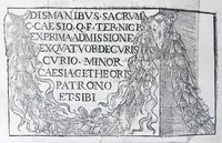 Picture 21 of 53 from De prisca Caesiorvm gente Io. Baptistae Fonteii primionis commentariorvm libri dvo : cvm Ivlii Iacobonii appendice (1582), leaf 176
