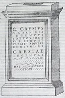 Picture 23 of 53 from De prisca Caesiorvm gente Io. Baptistae Fonteii primionis commentariorvm libri dvo : cvm Ivlii Iacobonii appendice (1582), leaf 181