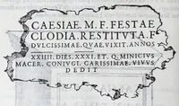 Picture 32 of 53 from De prisca Caesiorvm gente Io. Baptistae Fonteii primionis commentariorvm libri dvo : cvm Ivlii Iacobonii appendice (1582), leaf 202