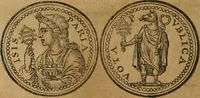 An illustration from De profanis, et sacris veteribvs ritibvs (1665)