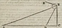 An illustration from De radiis visvs et lvcis in vitris perspectivis et iride tractatus (1611)