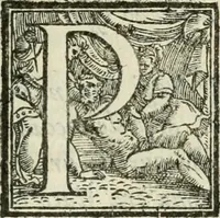 An illustration from De' ragguagli di Parnaso .. (1612)