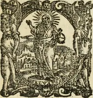 An illustration from De' ragguagli di Parnaso .. (1612)