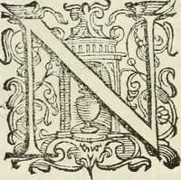 An illustration from De' ragguagli di Parnaso .. (1612)