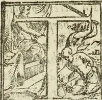 An illustration from De' ragguagli di Parnaso .. (1612)
