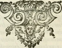 An illustration from De' ragguagli di Parnaso .. (1612)