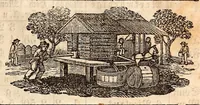 Picture 7 of 9 from Der alte Germantown-Kalender auf das Jahr 1858 : ... für den Pennsylvanischen Horizont und die angrenzenden Staaten berechnet (1857), leaf 27