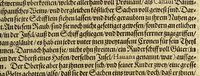 An illustration from Der ander Theyl, der newlich erfundenen Landtschafft Americae, von dreyen Schiffahrten, so die Frantzosen in Floridam (die gegen Nidergang gelegen) gethan. : Eine vnter dem Häuptmann H. Laudonniere, Anno 1564. Die ander vnter H. Ribald 1565. Die dritte, vnter H. Guorguesio 1567. geschehen. Mit Beschreibung vnd lebendiger Contrafactur, dieser Provintze, Gestalt, Sitten vnd Gebräuch der Wilden, (1591)