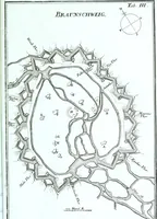 Picture 10 of 76 from Der auserlessneste und nach den Regeln der antiquen Bau-Kunst sowohl, als nach dem heutigen Gusto verneuerte Goldmann, als der rechtschaffenste Bau-Meister, oder die gantze Civil-Bau-Kunst : in unterschiedlichen vollständigen Anweisungen dergestalt abgehandelt, dass nicht leicht der geringste undeutliche Orth in der ehemahls edirten Goldmännischen Civil-Bau-Kunst befindlich, welcher nicht jetzo sattsam erkläret worden : alles auf das auffrichtigste mitgetheilet (1721), leaf 160