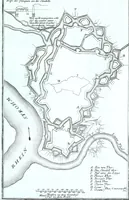 An illustration from Der auserlessneste und nach den Regeln der antiquen Bau-Kunst sowohl, als nach dem heutigen Gusto verneuerte Goldmann, als der rechtschaffenste Bau-Meister, oder die gantze Civil-Bau-Kunst : in unterschiedlichen vollständigen Anweisungen dergestalt abgehandelt, dass nicht leicht der geringste undeutliche Orth in der ehemahls edirten Goldmännischen Civil-Bau-Kunst befindlich, welcher nicht jetzo sattsam erkläret worden : alles auf das auffrichtigste mitgetheilet (1721)