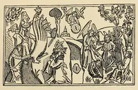 An illustration from Der Blaue Reiter (1914)
