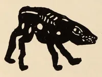 An illustration from Der Blaue Reiter (1914)