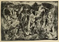 An illustration from Der Blaue Reiter (1914)