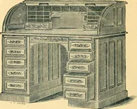 An illustration from Derby roll-top desk. (1886)