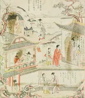 An illustration from Der chinesische farbendruck (1922)