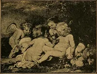 An illustration from Der Cicerone in der Kgl. Gemäldegalerie in Berlin (1889)
