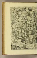 An illustration from Der dreyzehende Theil der Orientalischen Indien, darinnen beneben etlichen newen, gedenckwürdigen Schiffarten vnd Reysen, so von vnterschiedlichen Völckern, sonderlich den Portugesen, Englischen vnd Holländern, in Ost Indien, vnd dem anstossende Königreich, vom Jahr 1615. biss vff 1628. verrichtet worden. : Auch insonderheit andere biss anhero unbekandte Königreich vnnd Länder, sonderlich das Königreich Indostan, oder dess grossen Mogols, Königreich China, Persien, wie auch Moscaw, Reussen, Groenlandt, Tartarey, Algier, und andere angräntzenden Provintzen, von newem beschrieben, und mit erst erfundenen Landtaffeln vor Augen gestellet worden. Alles mit sonderbaren schönen Kupfferstücken gezieret. Mit Köm. Keys. Maj. Freyheit begnadet (1628)
