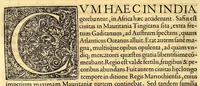 Picture 6 of 8 from De rebus, Emmanuelis regis Lusitaniæ inuictissimi virtute et auspicio gestis libri duodecim. (1571), leaf 186