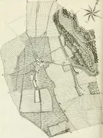 An illustration from De re ichnographica : cujus hodierna praxis exponitur, et propriis exemplis pluribus illustratur : inque varias, quae contingere possunt, ejusdem aberrationes, posito quoque calculo, inquiritur (1751)