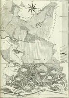 An illustration from De re ichnographica : cujus hodierna praxis exponitur, et propriis exemplis pluribus illustratur : inque varias, quae contingere possunt, ejusdem aberrationes, posito quoque calculo, inquiritur (1751)