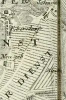 An illustration from De re ichnographica : cujus hodierna praxis exponitur, et propriis exemplis pluribus illustratur : inque varias, quae contingere possunt, ejusdem aberrationes, posito quoque calculo, inquiritur (1751)
