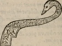 An illustration from De re vestiaria, vascularia & nauali (1553)