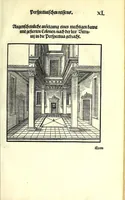 Picture 17 of 38 from Der furnembsten, notwendigsten, der gantzen Architectur angehörigen mathematischen vnd mechanischen Künst eygentlicher Bericht : vnd vast klare, verstendliche Vnterrichtung, zu rechtem Verstandt der Lehr Vitruuij, in drey furneme Bücher abgetheilet : als, Der newen Perspectiua ... : der Geometrischen Büxenmeisterey, vnd Geometrischen Messung ... (1547), leaf 181