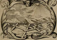 An illustration from Der geistliche Seelen-Artzt, versehen mit General-Artzney : wieder alle erdenckliche Melancholey, auf den jetzigen Welt-Stand gerichtet : auss dem Grund göttlicher H. Schrifft, der Heiligen Vätter Lehr und Sententzen, ausserlesenen Spruchwörtern, welt-geistlichen Aphorismis, medicinalischen Haupt-Regeln, kurtzen Historien, raren Gleichnüssen, und trostreichen Sitten-Lehren : von der Gedult in Wiederwärtigkeiten, Verfolgungen, Creutz und Leyden, durch nützliche Recipe vorgeschreibeu [sic] ... (1700)