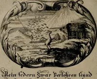 Picture 6 of 46 from Der geistliche Seelen-Artzt, versehen mit General-Artzney : wieder alle erdenckliche Melancholey, auf den jetzigen Welt-Stand gerichtet : auss dem Grund göttlicher H. Schrifft, der Heiligen Vätter Lehr und Sententzen, ausserlesenen Spruchwörtern, welt-geistlichen Aphorismis, medicinalischen Haupt-Regeln, kurtzen Historien, raren Gleichnüssen, und trostreichen Sitten-Lehren : von der Gedult in Wiederwärtigkeiten, Verfolgungen, Creutz und Leyden, durch nützliche Recipe vorgeschreibeu [sic] ... (1700), leaf 37