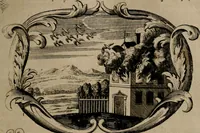 An illustration from Der geistliche Seelen-Artzt, versehen mit General-Artzney : wieder alle erdenckliche Melancholey, auf den jetzigen Welt-Stand gerichtet : auss dem Grund göttlicher H. Schrifft, der Heiligen Vätter Lehr und Sententzen, ausserlesenen Spruchwörtern, welt-geistlichen Aphorismis, medicinalischen Haupt-Regeln, kurtzen Historien, raren Gleichnüssen, und trostreichen Sitten-Lehren : von der Gedult in Wiederwärtigkeiten, Verfolgungen, Creutz und Leyden, durch nützliche Recipe vorgeschreibeu [sic] ... (1700)