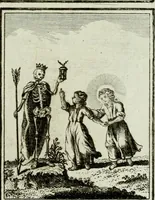 An illustration from Der gottseligen Frau La Mothe Guyon geisterhebende Beschäftigungen des Herzens mit Gott durch die lebendige Erfahrungs-Erkenntnis der göttlichen Liebe, oder, Die Geheimnisse des innwendigen Christenthums, geoffenbaret in der Schule der himmlischen Weisheit : Auszüge aus sämtlichen poetischen Schriften der seligen Frau, zur Beförderung des inneren Lebens (1802)
