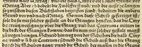 An illustration from Der Horologien, oder Sonnen Vhren, künstliche Beschreibung : wie dieselbigen nach mancherley Ahrt an die Mauren, Wendte, Ebne, sie seyen ligendt, auffgerichtet, schreg, auch auff ronde, aussgehölte vnd sonst aller handt Instrument, auffzüreissen (1579)