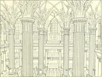 An illustration from Der Kirchenbau des Protestantismus von der Reformation bis zur Gegenwart, hrsg. von der Vereinigung Berliner Architekten (1893)