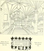 An illustration from Der Kirchenbau des Protestantismus von der Reformation bis zur Gegenwart, hrsg. von der Vereinigung Berliner Architekten (1893)
